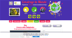 Desktop Screenshot of construyetumundo.org
