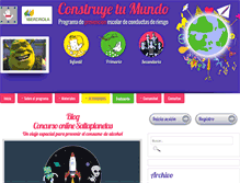 Tablet Screenshot of construyetumundo.org